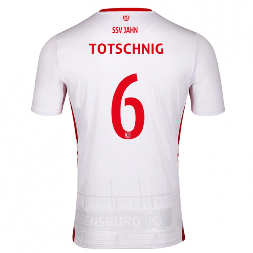 Danxen Women Josef Totschnig #6 White Red Home Jersey 2025/26 T-Shirt