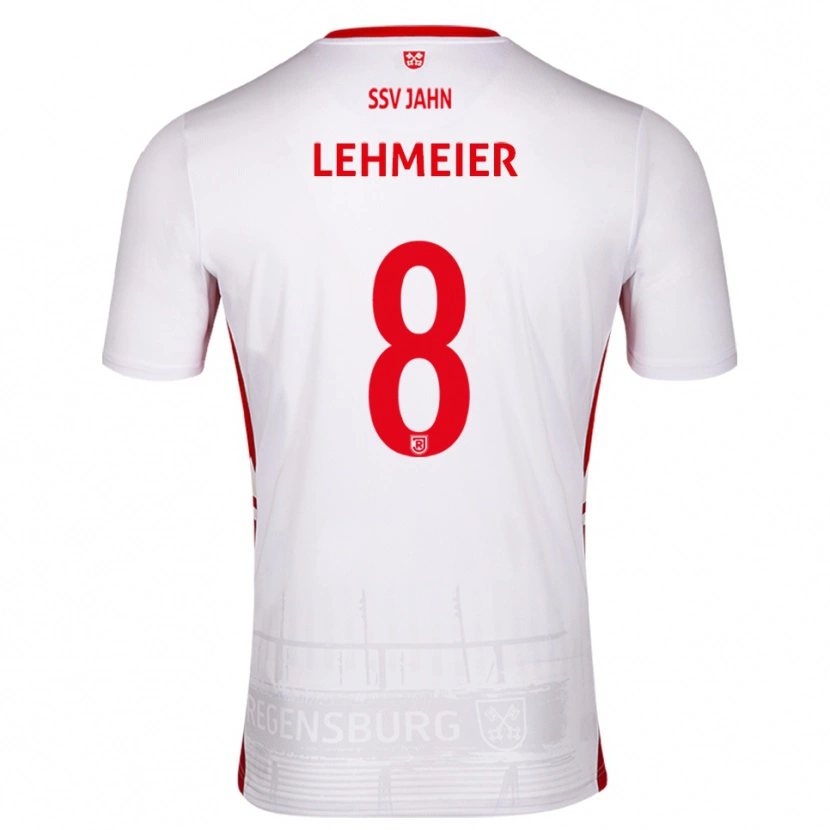 Danxen Women Joel Lehmeier #8 White Red Home Jersey 2025/26 T-Shirt