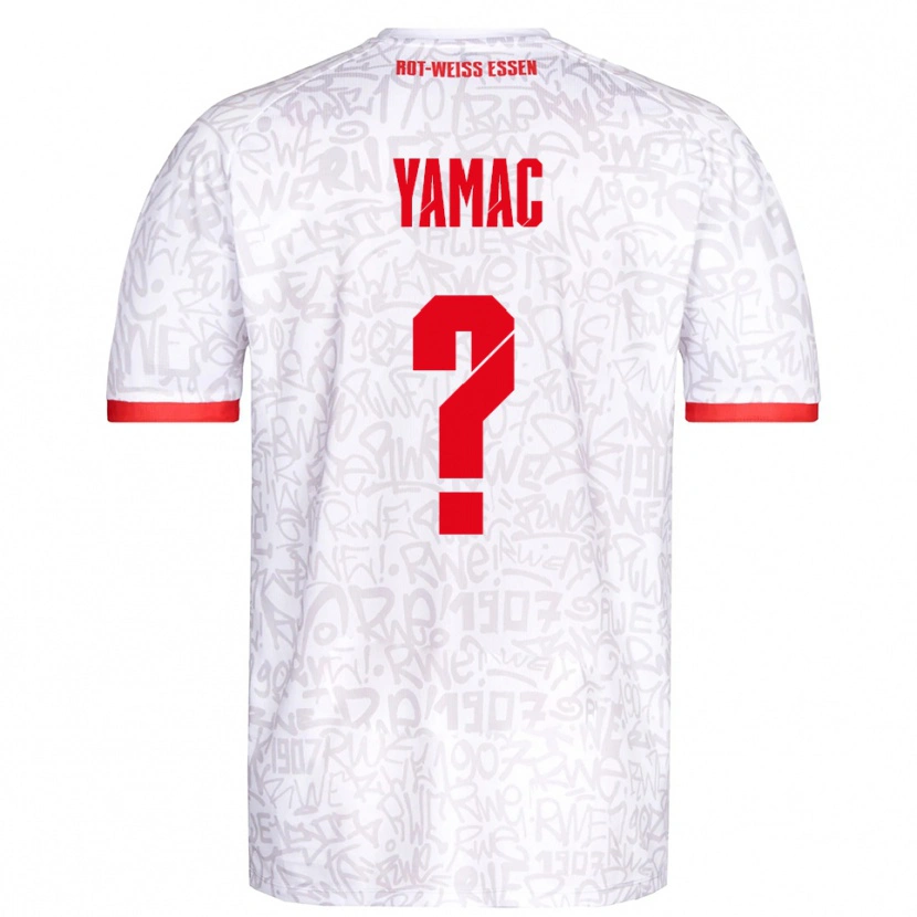 Danxen Women Ensar Yamac #0 White Red Home Jersey 2025/26 T-Shirt