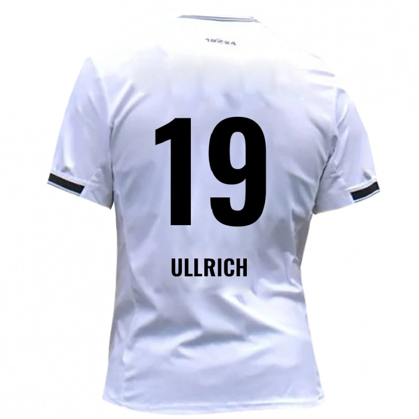 Danxen Women Nikita Ullrich #19 White Red Home Jersey 2025/26 T-Shirt