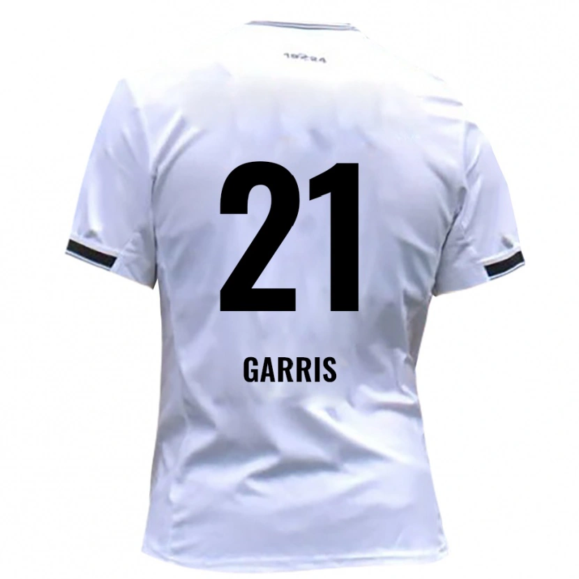 Danxen Women Jaden-Romero Garris #21 White Red Home Jersey 2025/26 T-Shirt