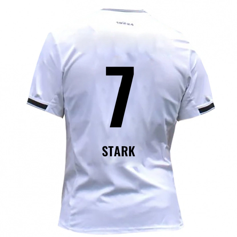 Danxen Women Julian Stark #7 White Red Home Jersey 2025/26 T-Shirt