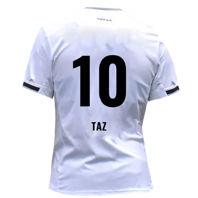 Danxen Women Berkan Taz #10 White Red Home Jersey 2025/26 T-Shirt