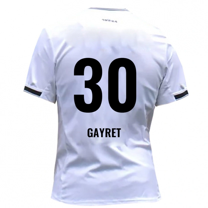 Danxen Women Timur Gayret #30 White Red Home Jersey 2025/26 T-Shirt
