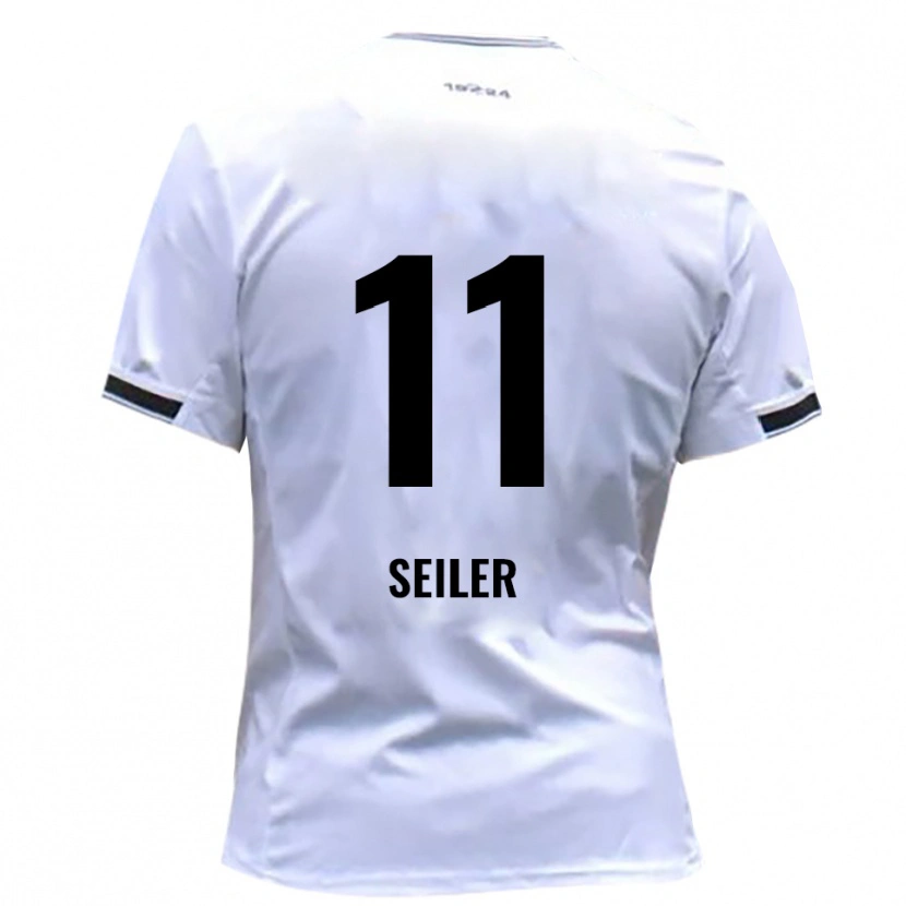 Danxen Women Janis Seiler #11 White Red Home Jersey 2025/26 T-Shirt