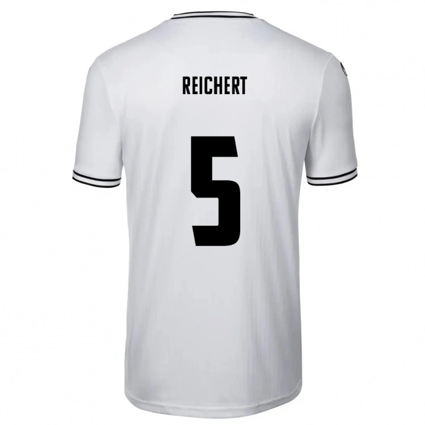 Danxen Women Johannes Reichert #5 White Black Home Jersey 2025/26 T-Shirt