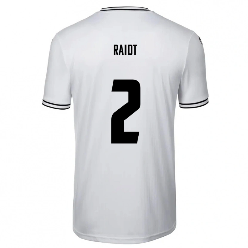 Danxen Women Bodie Raidt #2 White Black Home Jersey 2025/26 T-Shirt