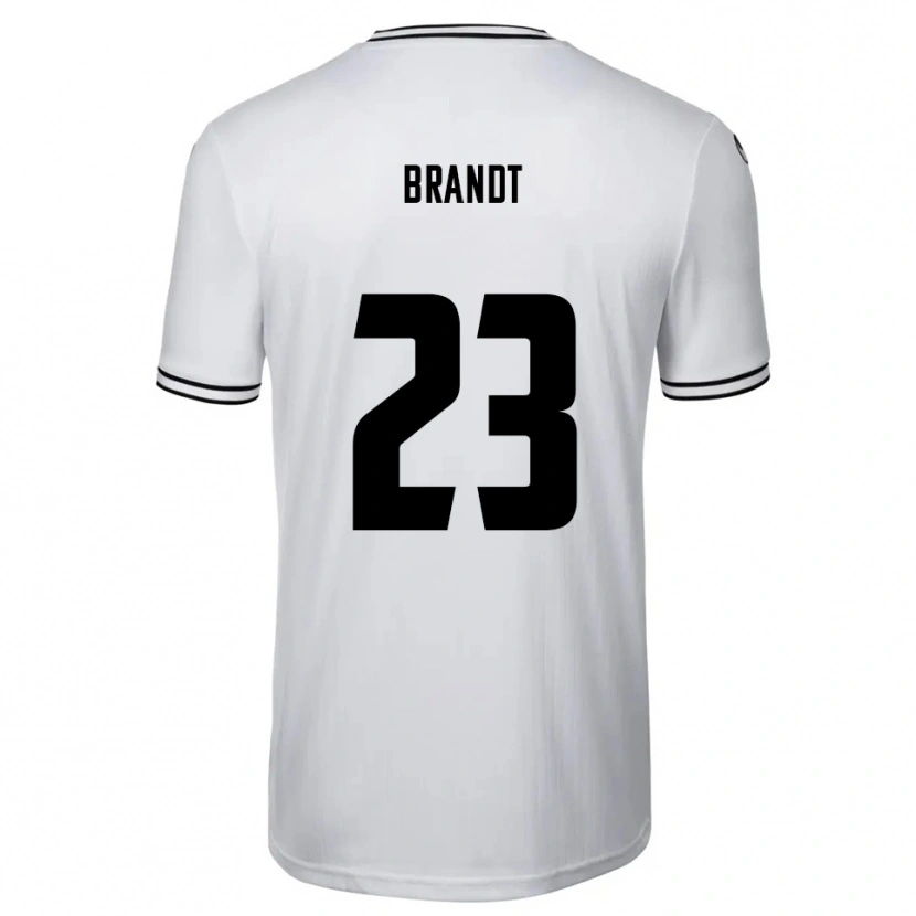Danxen Women Max Brandt #23 White Black Home Jersey 2025/26 T-Shirt