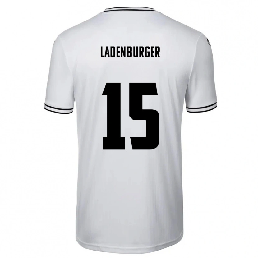 Danxen Women Linus Ladenburger #15 White Black Home Jersey 2025/26 T-Shirt