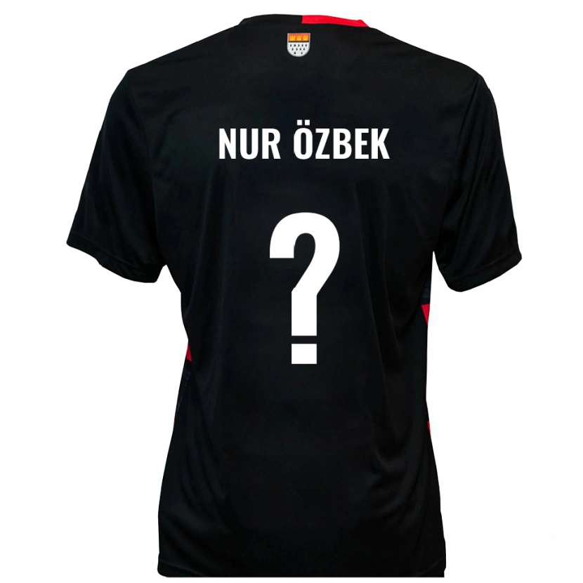 Danxen Women Irem Nur Özbek #0 Black Red Home Jersey 2025/26 T-Shirt