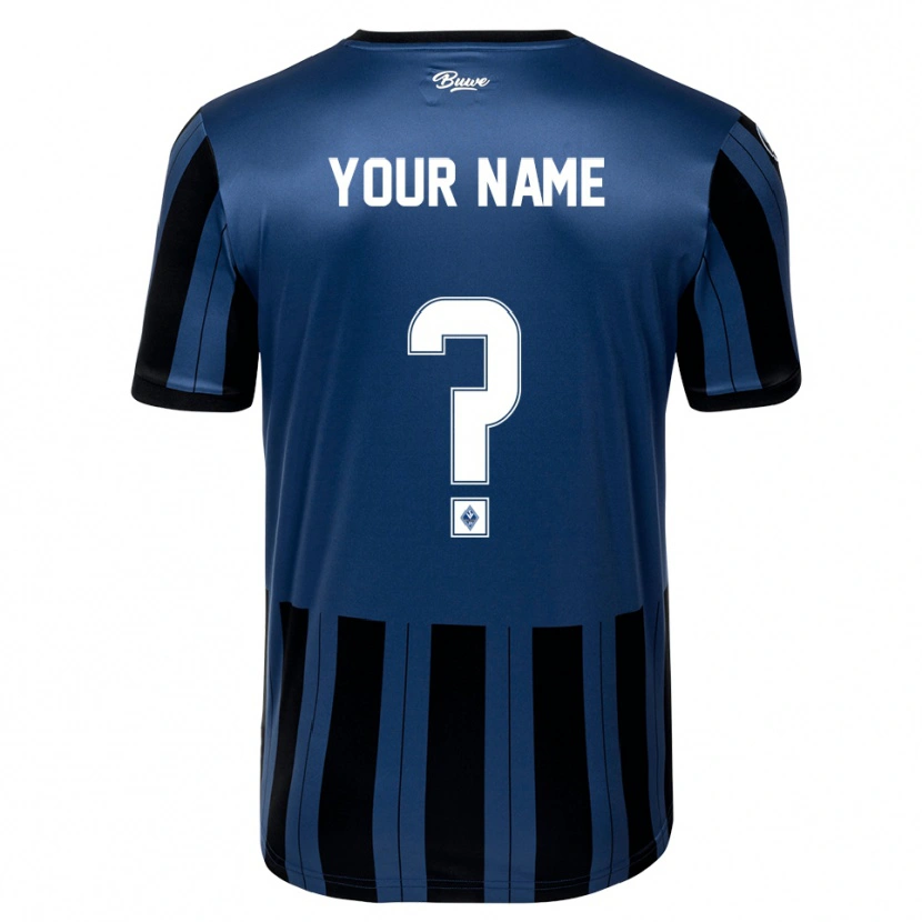 Danxen Women Your Name #0 Blue Gray Black Home Jersey 2025/26 T-Shirt
