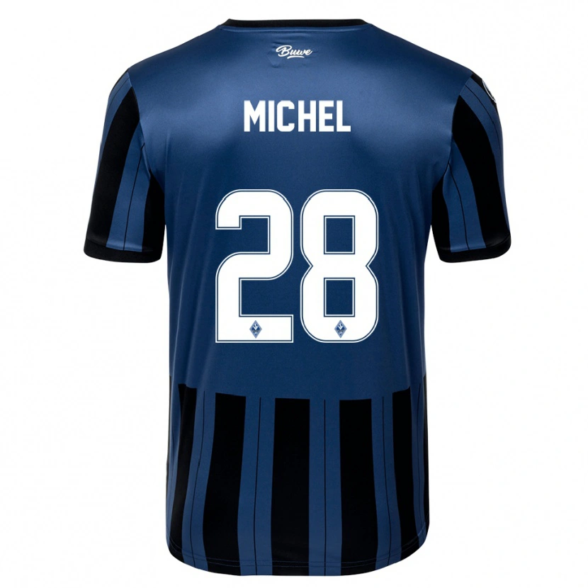 Danxen Women Diego Michel #28 Blue Gray Black Home Jersey 2025/26 T-Shirt