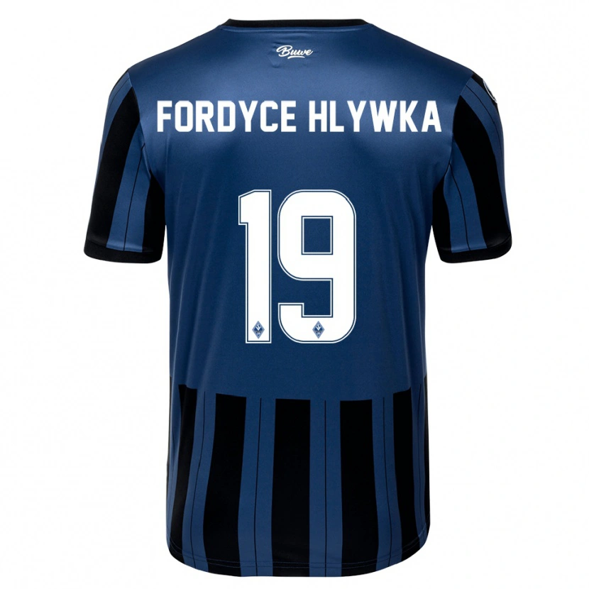 Danxen Women Roen Fordyce Hlywka #19 Blue Gray Black Home Jersey 2025/26 T-Shirt