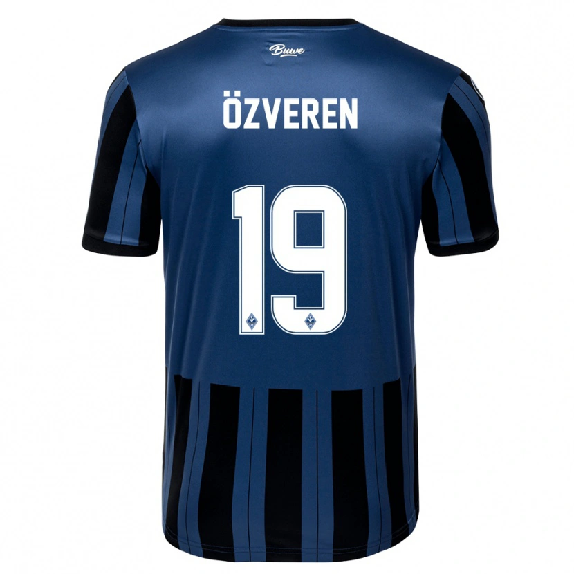 Danxen Women Sedat Özveren #19 Blue Gray Black Home Jersey 2025/26 T-Shirt