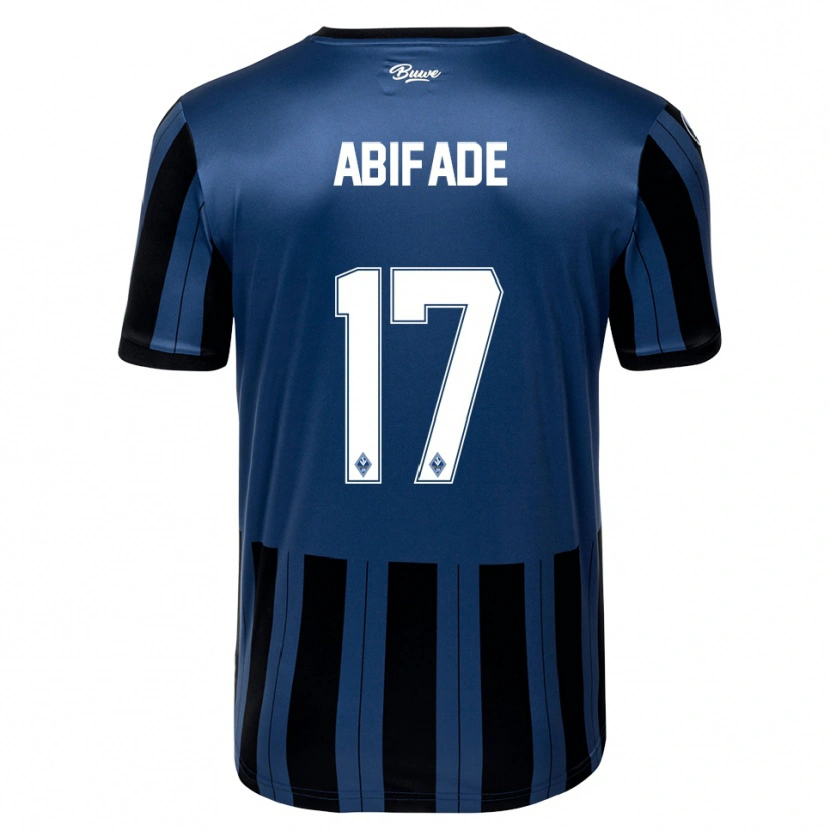 Danxen Women Samuel Abifade #17 Blue Gray Black Home Jersey 2025/26 T-Shirt