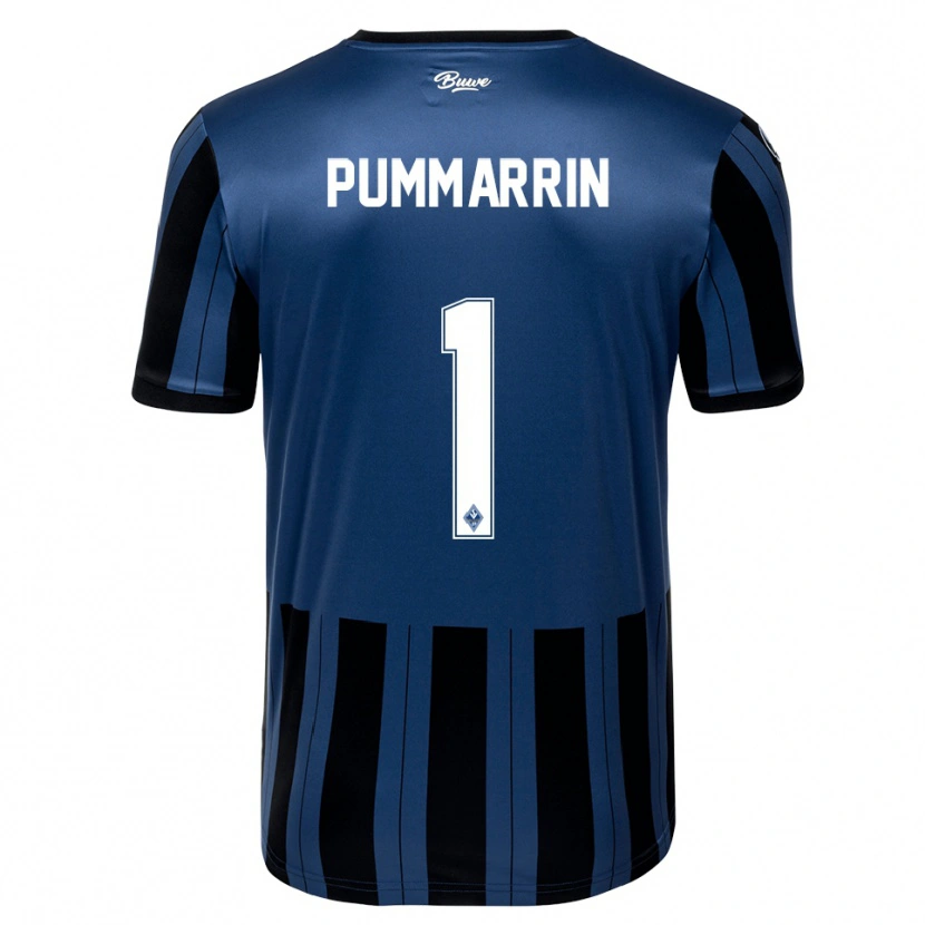 Danxen Women Kritsana Pummarrin #1 Blue Gray Black Home Jersey 2025/26 T-Shirt