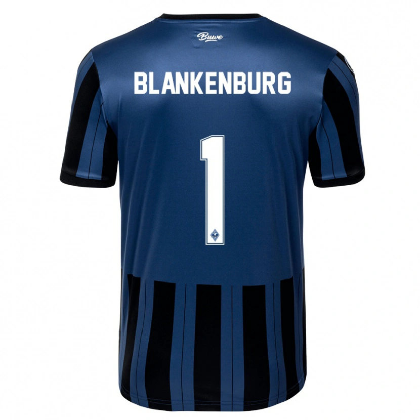 Danxen Women Luca Blankenburg #1 Blue Gray Black Home Jersey 2025/26 T-Shirt
