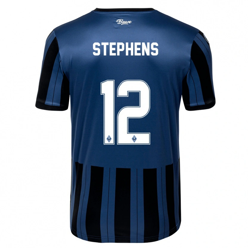 Danxen Women Kaden Stephens #12 Blue Gray Black Home Jersey 2025/26 T-Shirt