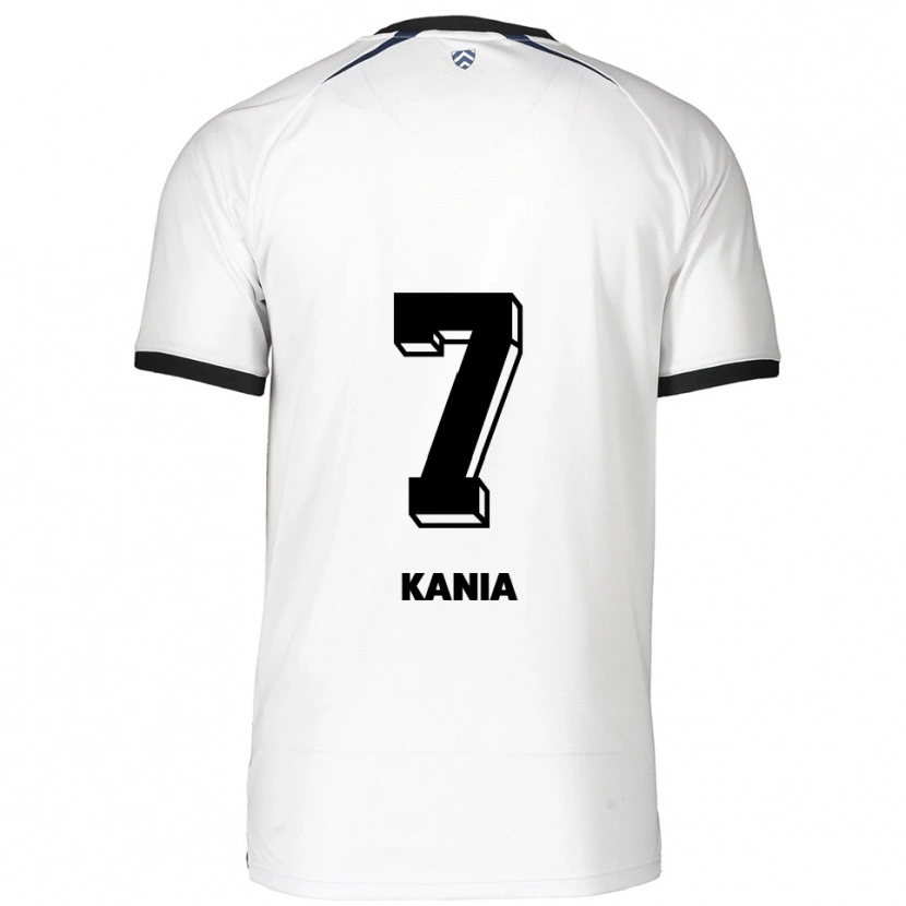 Danxen Women Julian Kania #7 White Black Away Jersey 2025/26 T-Shirt