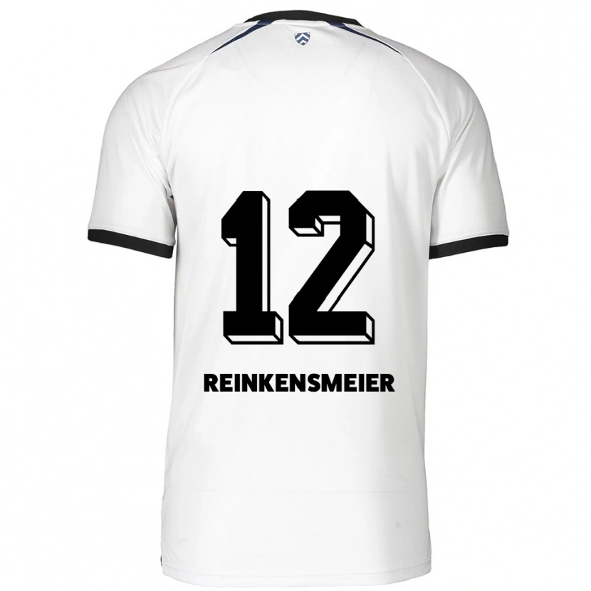 Danxen Women Thandie Reinkensmeier #12 White Black Away Jersey 2025/26 T-Shirt