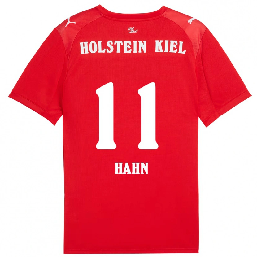 Danxen Women Kevin Hahn #11 Red Blue Away Jersey 2025/26 T-Shirt