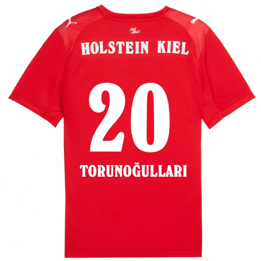 Danxen Women Emin Torunoğulları #20 Red Blue Away Jersey 2025/26 T-Shirt