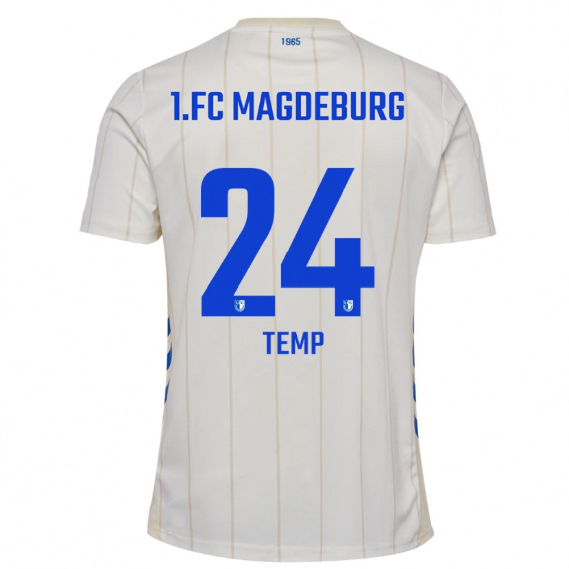 Danxen Women Celine Temp #24 White Blue Away Jersey 2025/26 T-Shirt