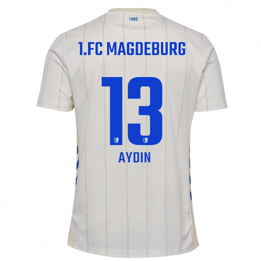 Danxen Women Kenan Aydin #13 White Blue Away Jersey 2025/26 T-Shirt