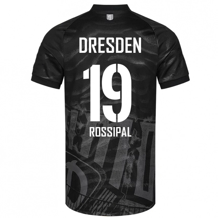 Danxen Women Alexander Rossipal #19 Black Gray Away Jersey 2025/26 T-Shirt