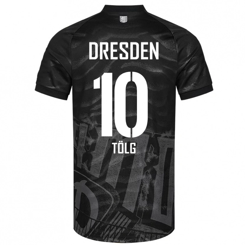 Danxen Women Cedric Tölg #10 Black Gray Away Jersey 2025/26 T-Shirt