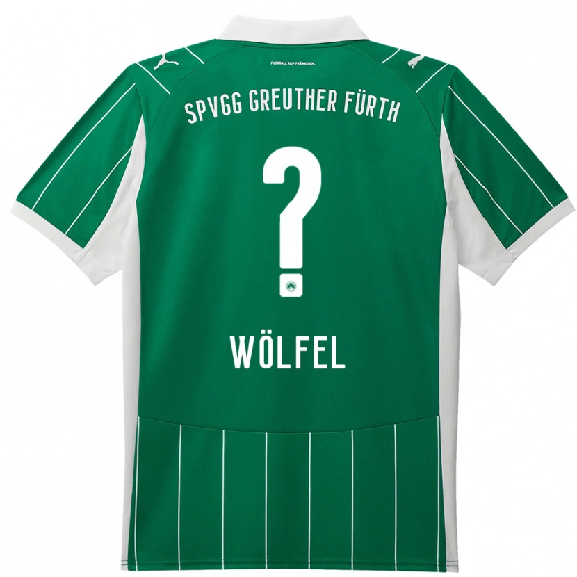 Danxen Women Luisa Wölfel #0 Green White Away Jersey 2025/26 T-Shirt