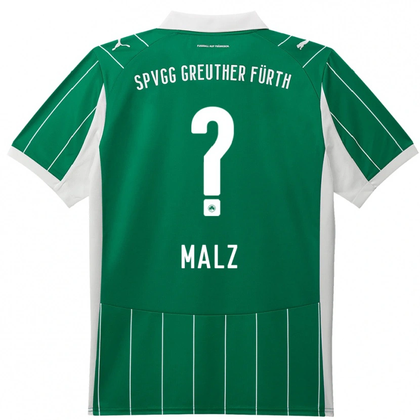Danxen Women Emily-Sophie Malz #0 Green White Away Jersey 2025/26 T-Shirt