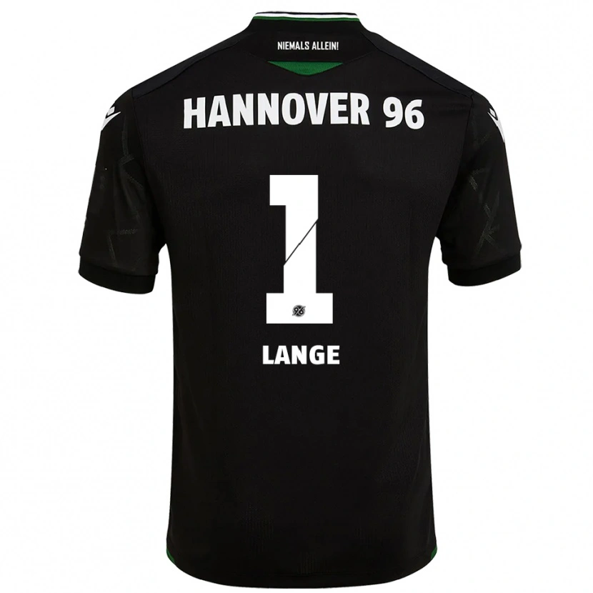 Danxen Women Tom Lange #1 Black Green Away Jersey 2025/26 T-Shirt