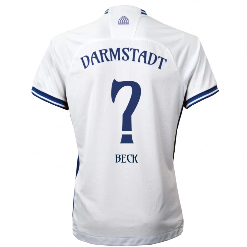 Danxen Women Kerim Beck #0 White Blue Away Jersey 2025/26 T-Shirt