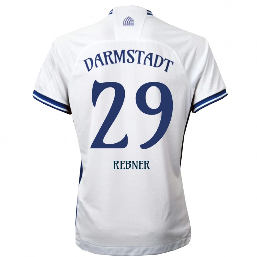 Danxen Women Kian Rebner #29 White Blue Away Jersey 2025/26 T-Shirt