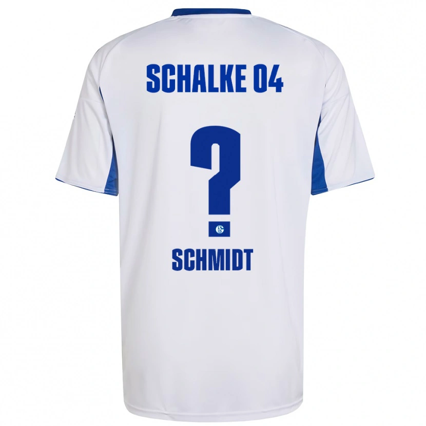 Danxen Women Nele Schmidt #0 White Blue Away Jersey 2025/26 T-Shirt