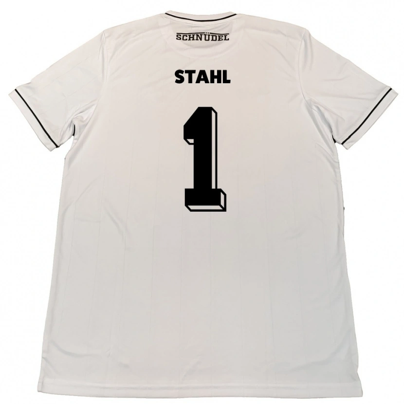 Danxen Women Toni Stahl #1 White Black Away Jersey 2025/26 T-Shirt