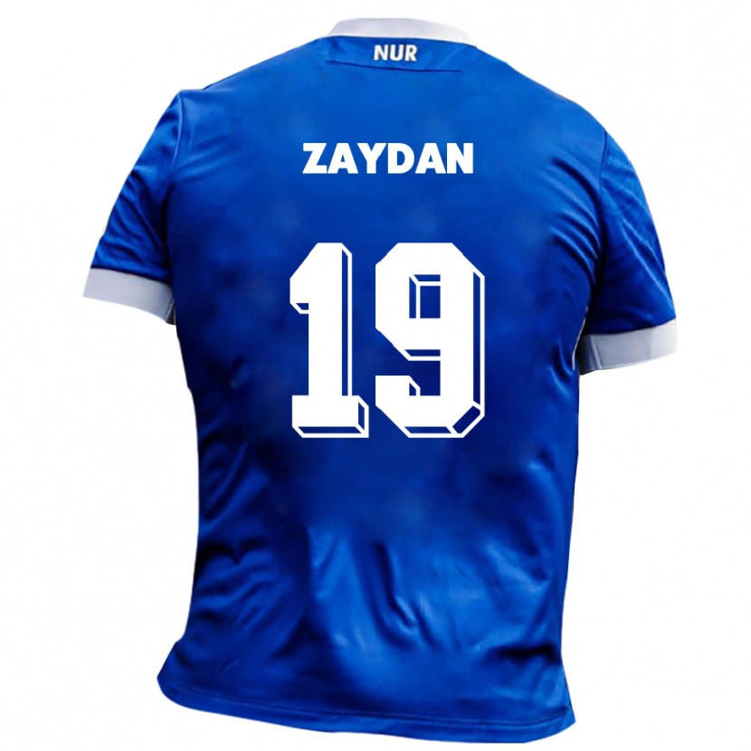 Danxen Women Jannis Zaydan #19 Blue White Away Jersey 2025/26 T-Shirt