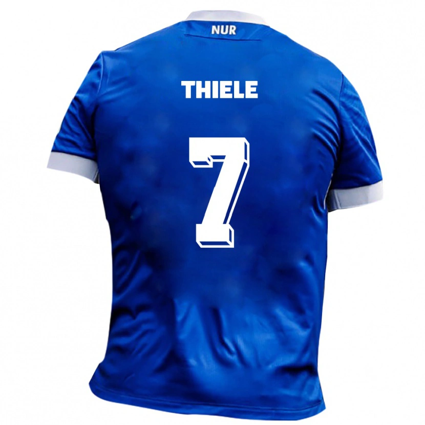 Danxen Women Timmy Thiele #7 Blue White Away Jersey 2025/26 T-Shirt