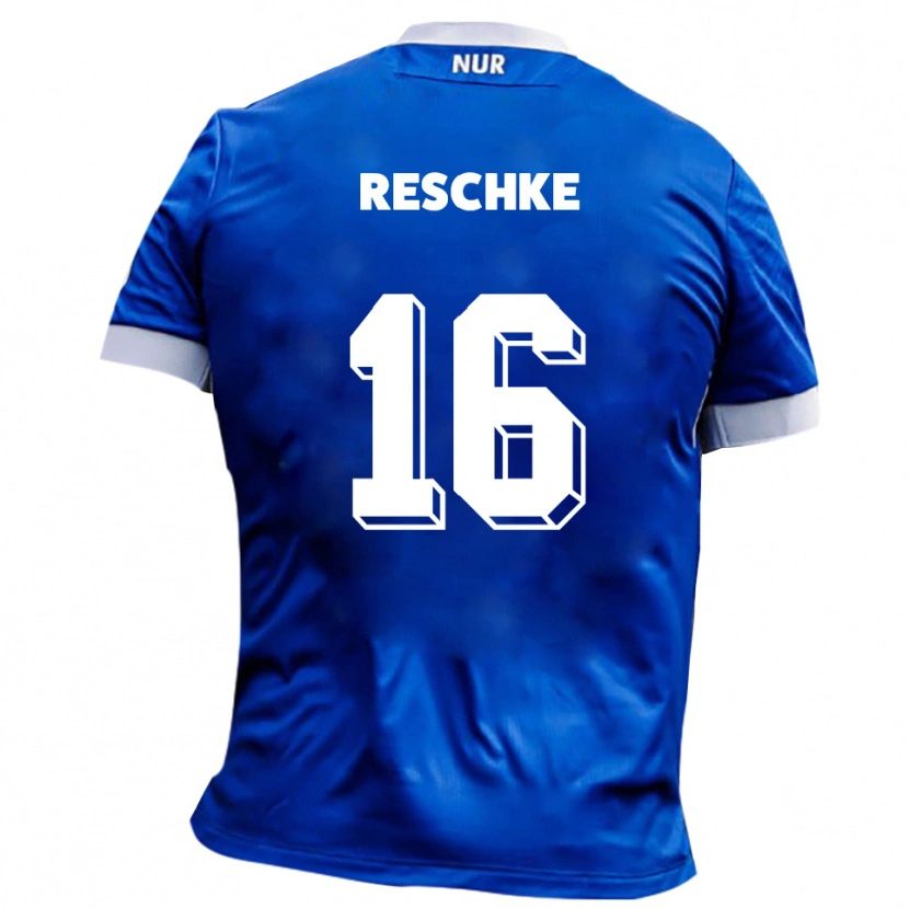 Danxen Women Aaron Reschke #16 Blue White Away Jersey 2025/26 T-Shirt