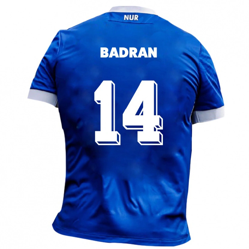Danxen Women Ahmad Badran #14 Blue White Away Jersey 2025/26 T-Shirt