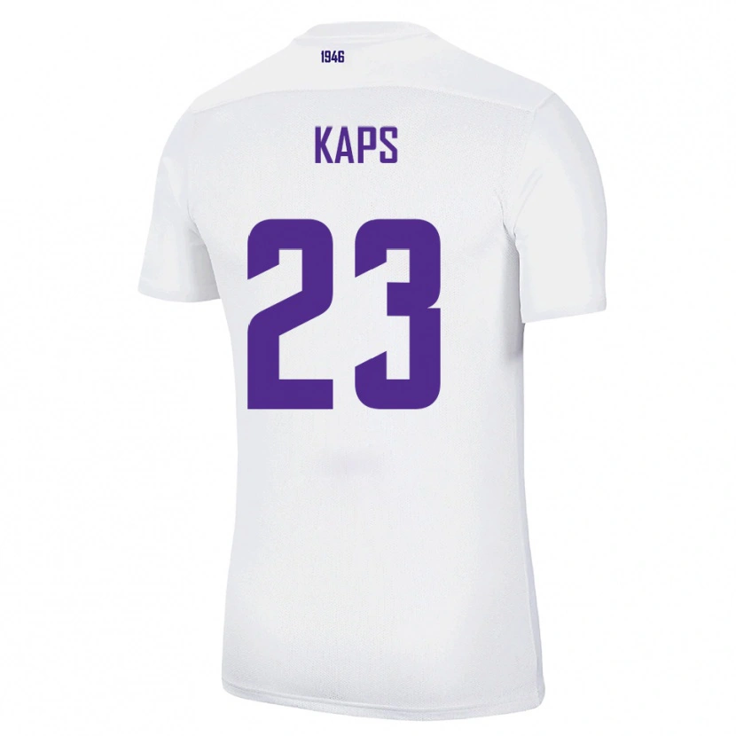 Danxen Women Hugo Kaps #23 White Green Away Jersey 2025/26 T-Shirt