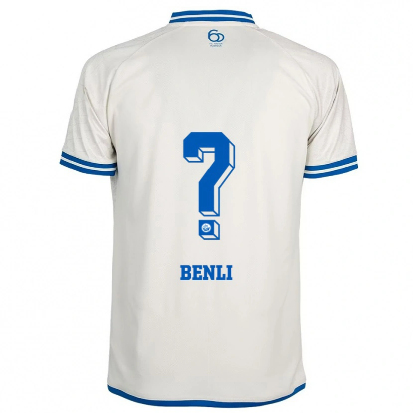 Danxen Women Levent Benli #0 White Blue Away Jersey 2025/26 T-Shirt