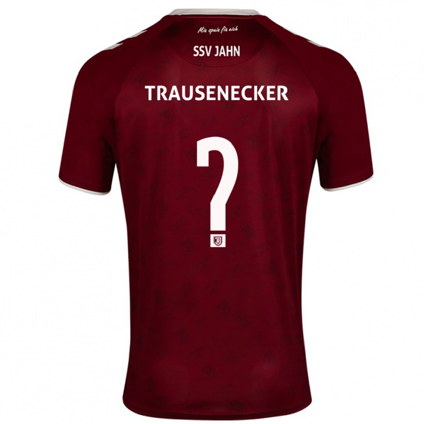Danxen Women Bastian Trausenecker #0 Burgundy White Away Jersey 2025/26 T-Shirt
