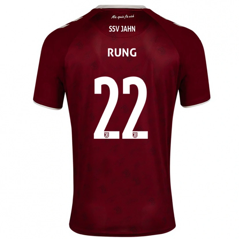 Danxen Women Julian Rung #22 Burgundy White Away Jersey 2025/26 T-Shirt