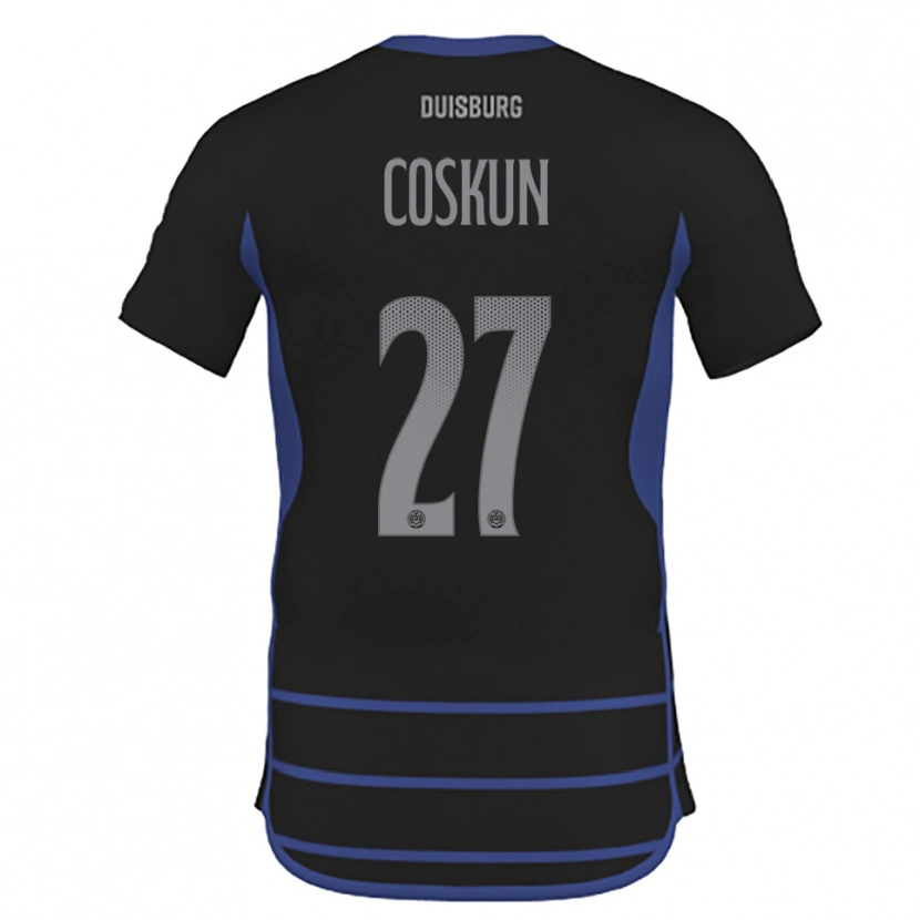 Danxen Women Can Coskun #27 Black Blue Away Jersey 2025/26 T-Shirt
