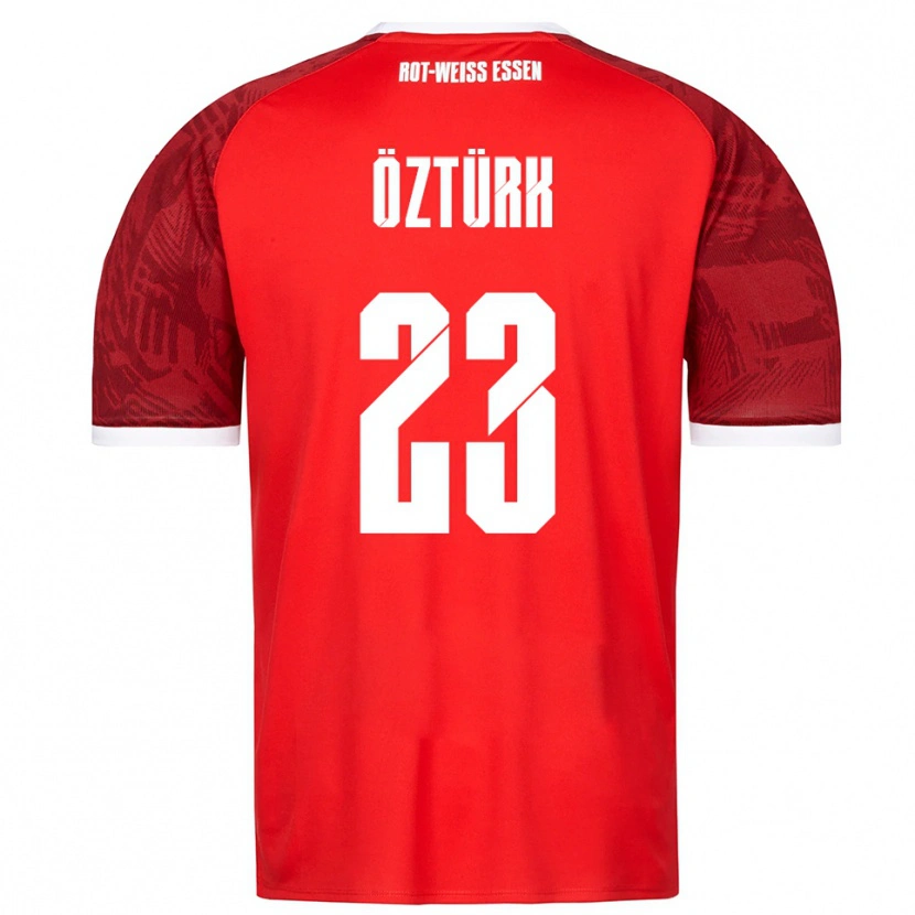 Danxen Women Efehan Öztürk #23 Red Burgundy White Away Jersey 2025/26 T-Shirt