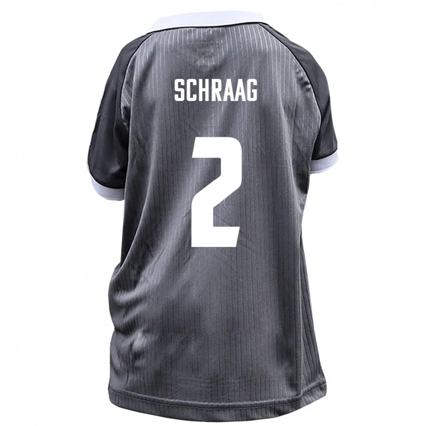 Danxen Women Felix Schraag #2 Gray White Away Jersey 2025/26 T-Shirt