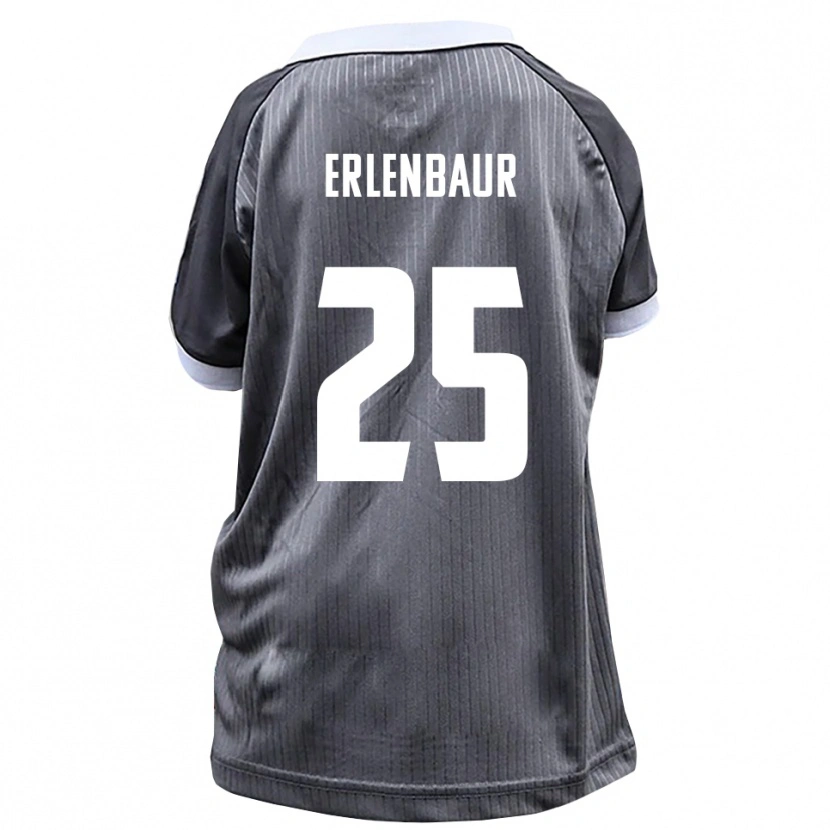 Danxen Women Johannes Erlenbaur #25 Gray White Away Jersey 2025/26 T-Shirt