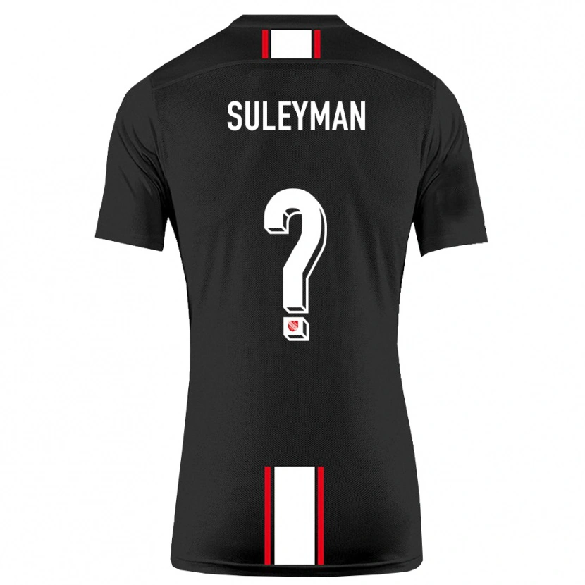 Danxen Women Dildar-Diego Suleyman #0 Black White Away Jersey 2025/26 T-Shirt